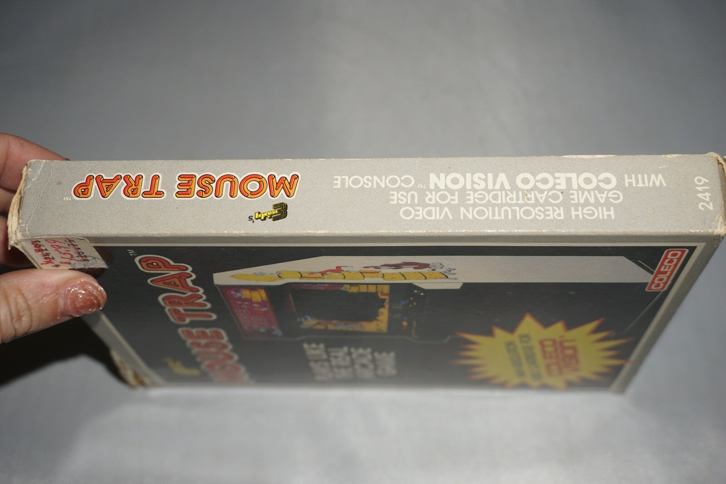 Mouse Trap (Colecovision) Complete In Box