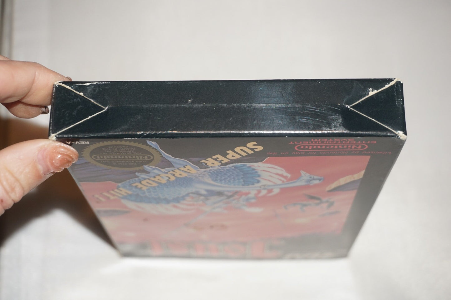 Joust (Nintendo NES) Complete in Box CIB #2