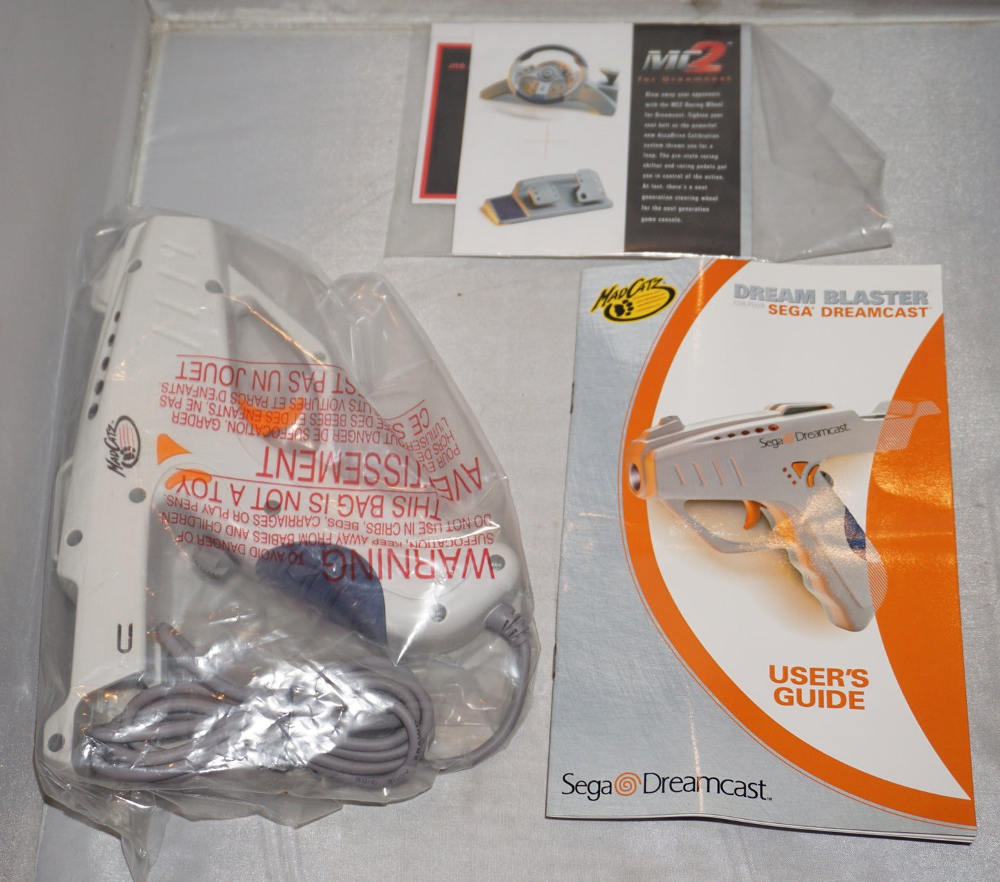 Mad Catz Dream Blaster Light Gun (Sega Dreamcast) NEW in Box