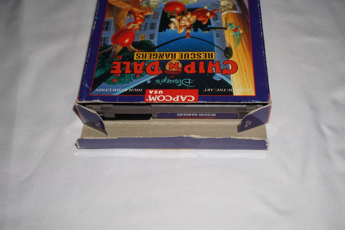 Chip 'N Dale Rescue Rangers 1 (Nintendo NES) Complete in Box CIB
