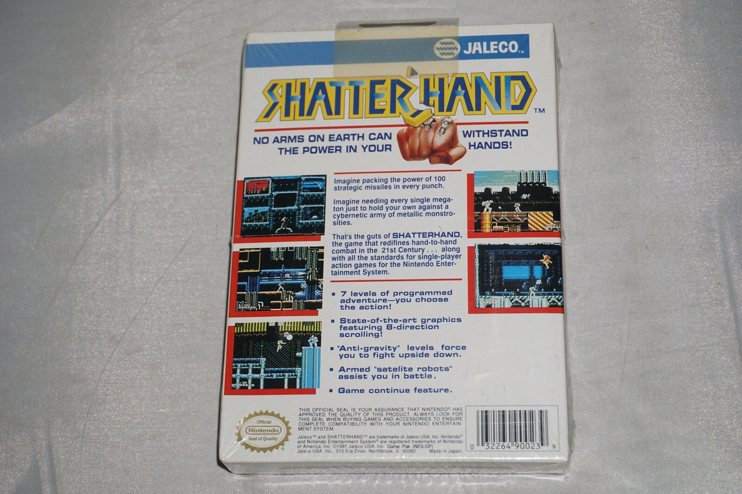 Shatterhand (Nintendo NES) NEW Factory Sealed