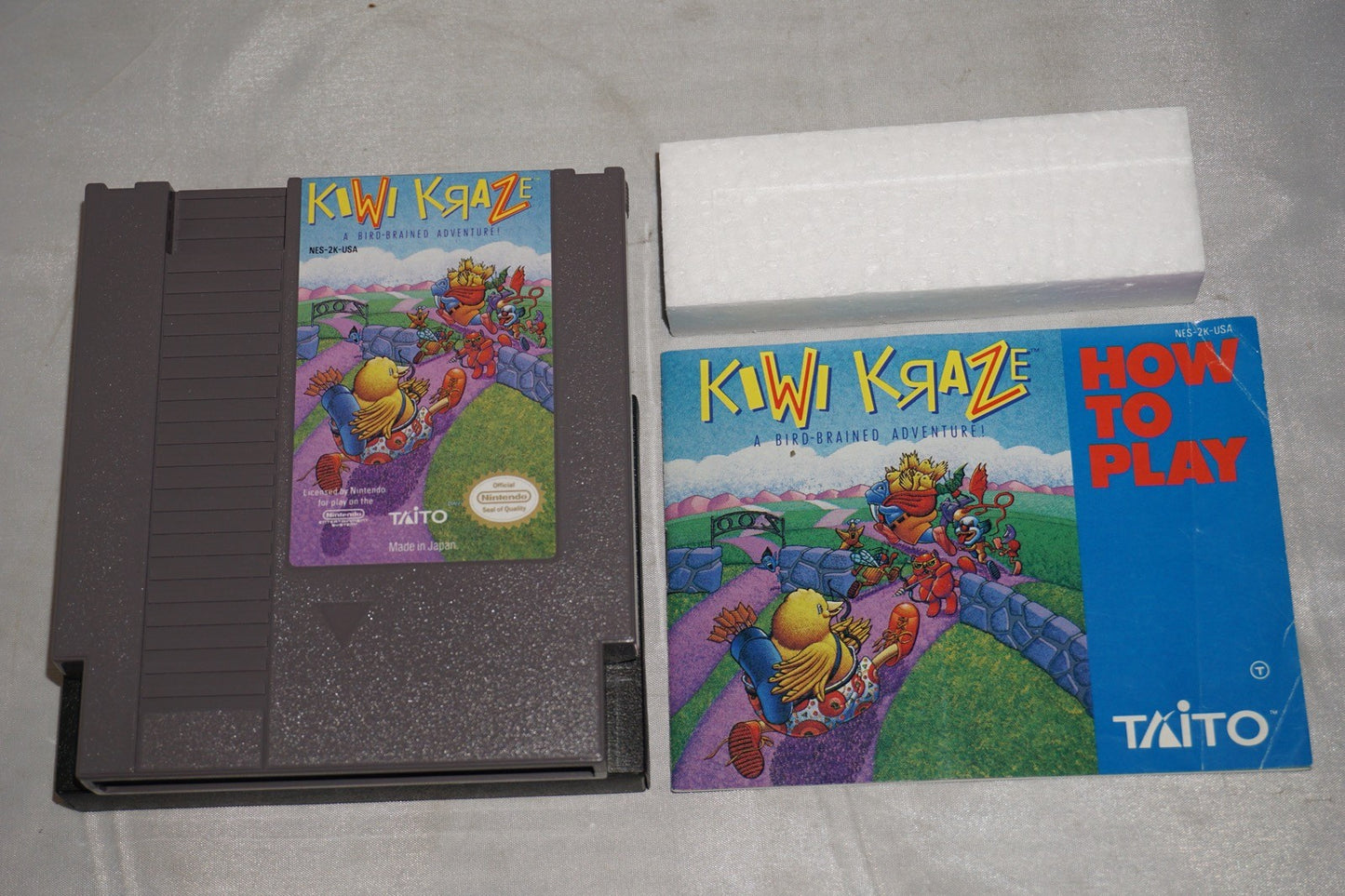 Kiwi Kraze (Nintendo NES) Complete in Box CIB