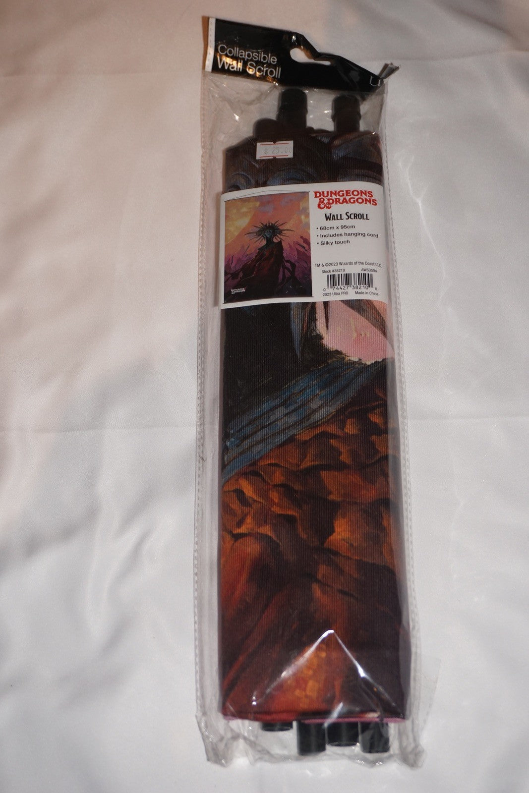D&D Dungeons & Dragons Sigil and the Outlands 38210 Wall Scroll NEW