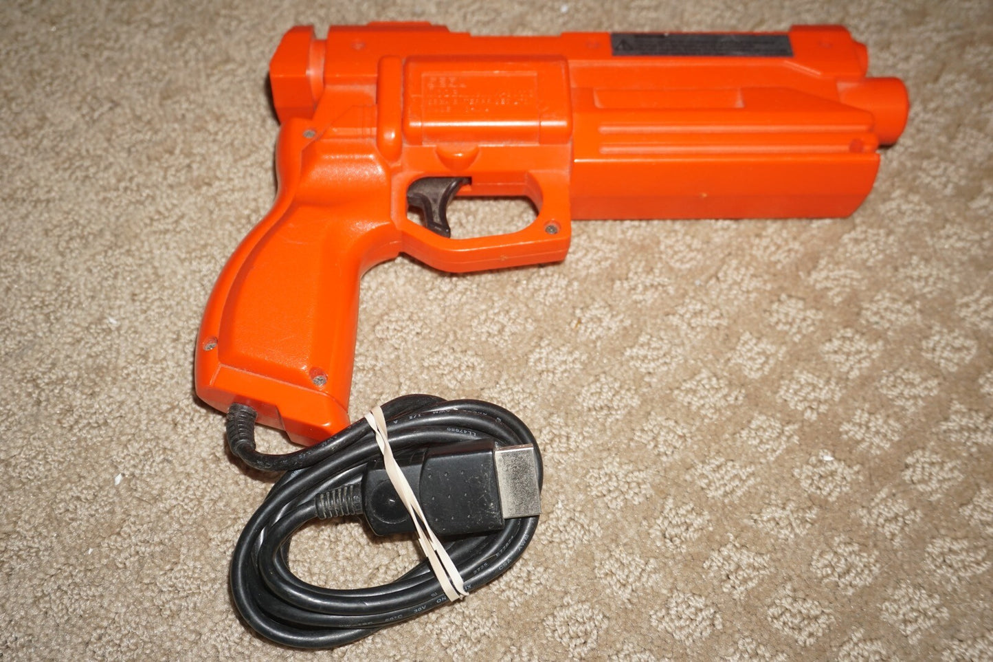 Stunner Arcade Orange Stunner Light Gun Controller Sega Saturn Official MK 80113