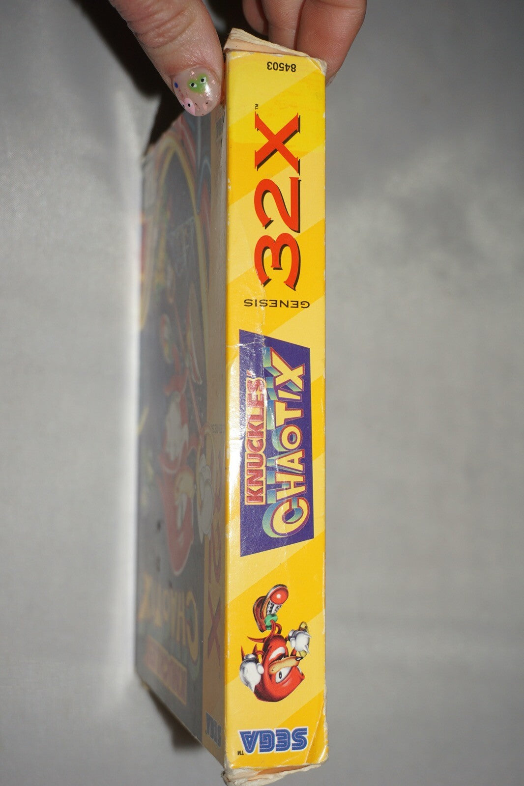 Knuckles Chaotix (Sega 32x) Complete In Box CIB