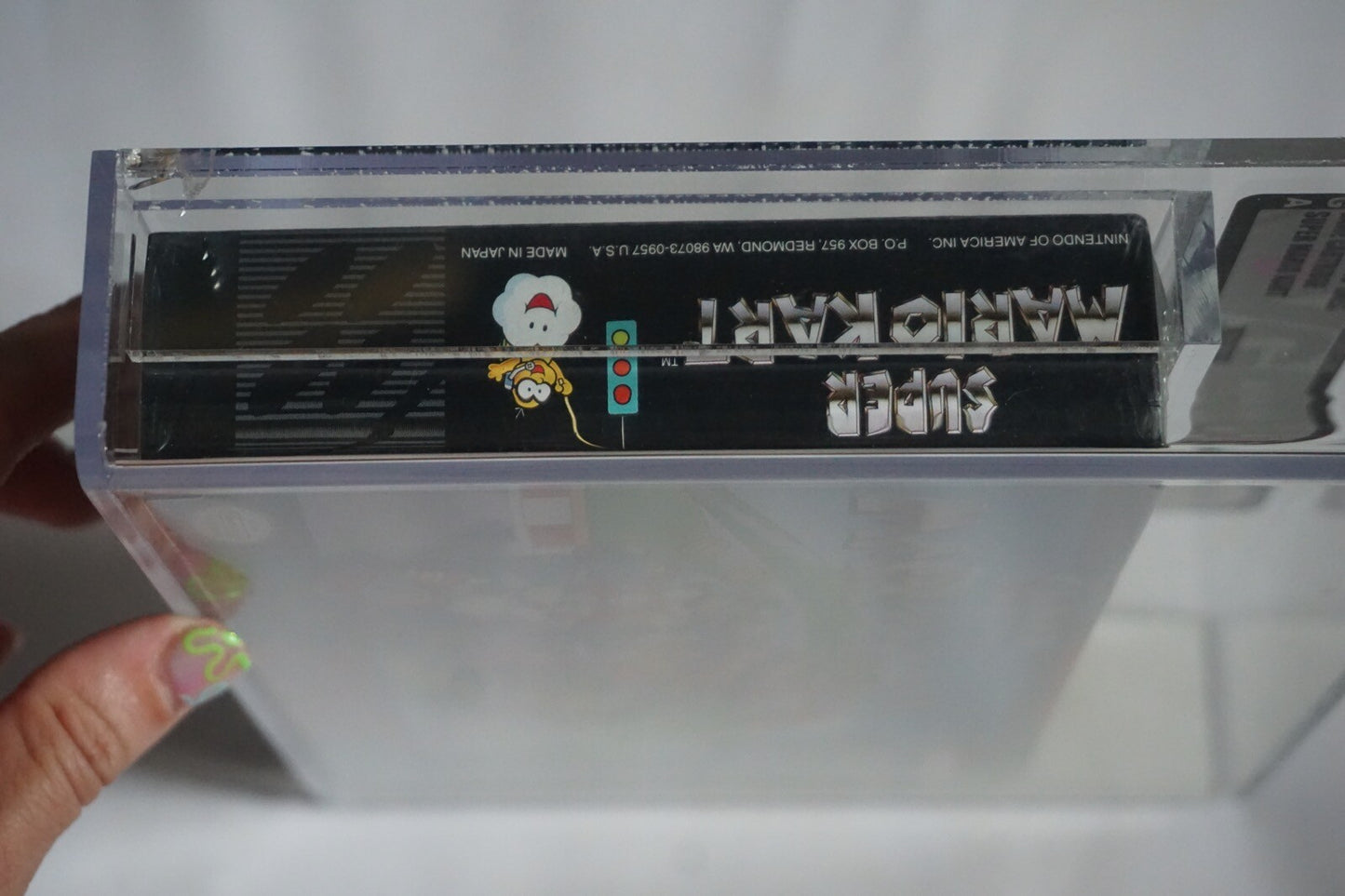 Super Mario Kart (Super Nintendo SNES) NEW Sealed VGA 75+