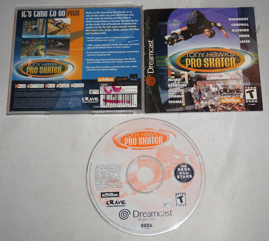 Tony Hawk's Pro Skater 1 ALL STARS (Sega Dreamcast) Complete Tested