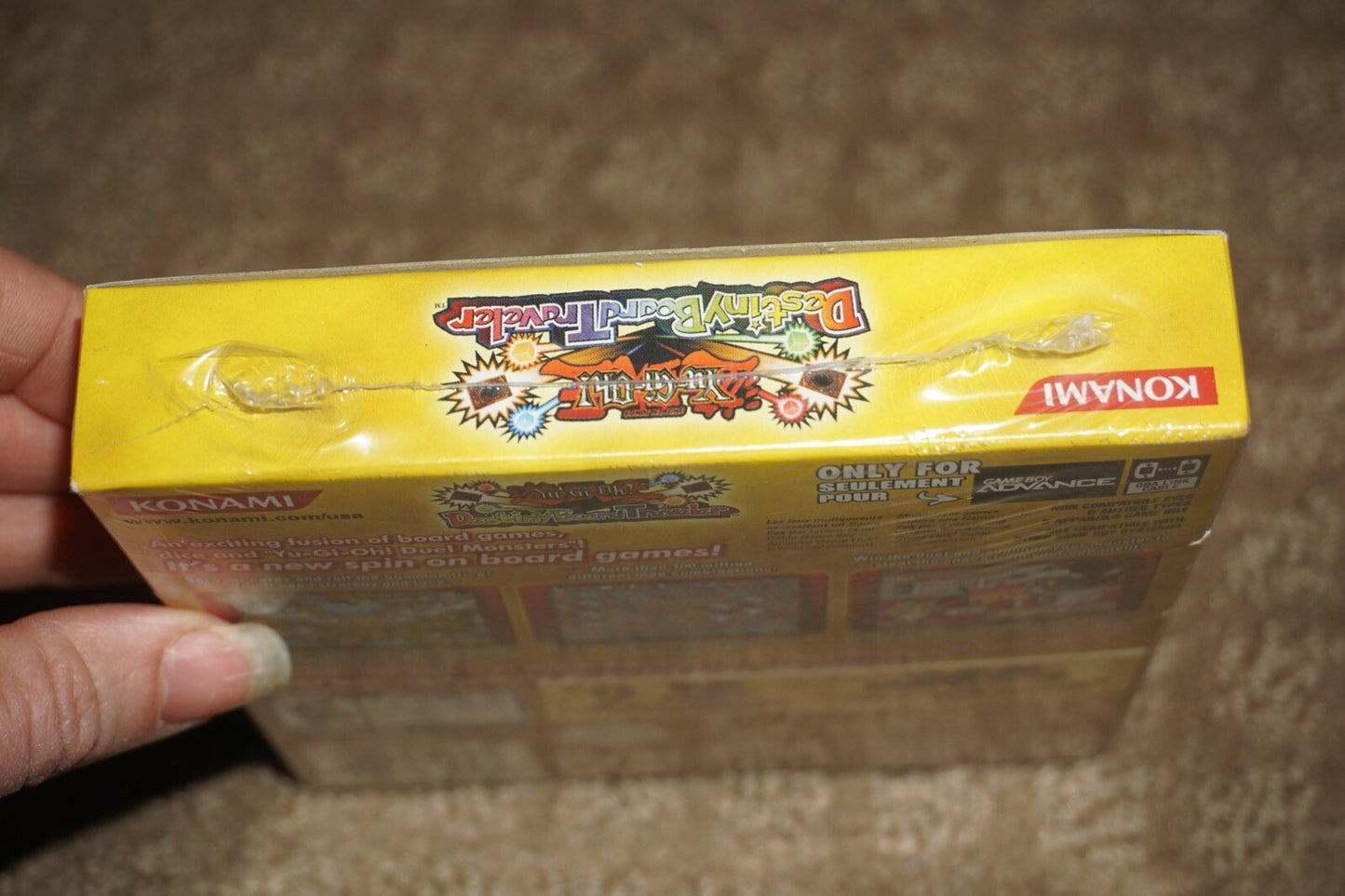 Yu Gi Oh Destiny Board Traveler (Gameboy Advance GBA) NEW Sealed Double Pack