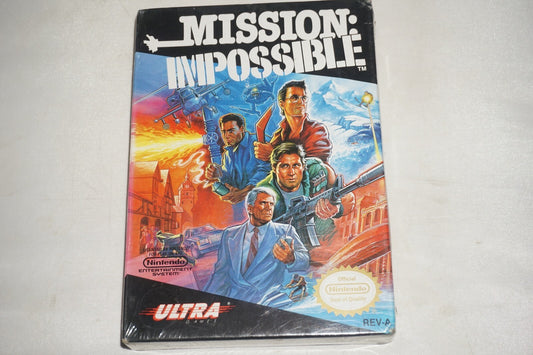 Mission Impossible (Nintendo NES) NEW Factory Sealed