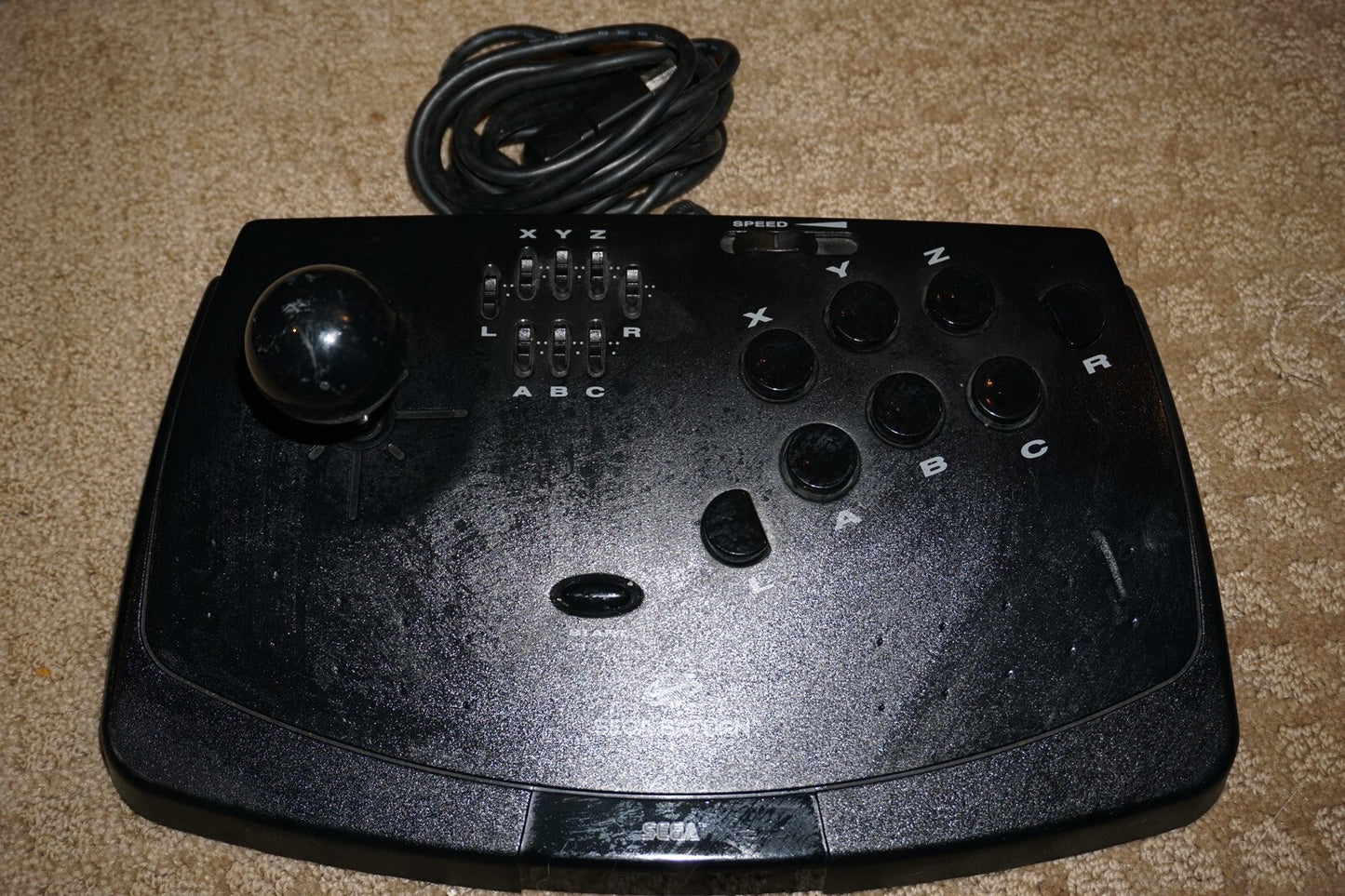 Virtua Arcade Stick (Sega Saturn) Official OEM MK 80112