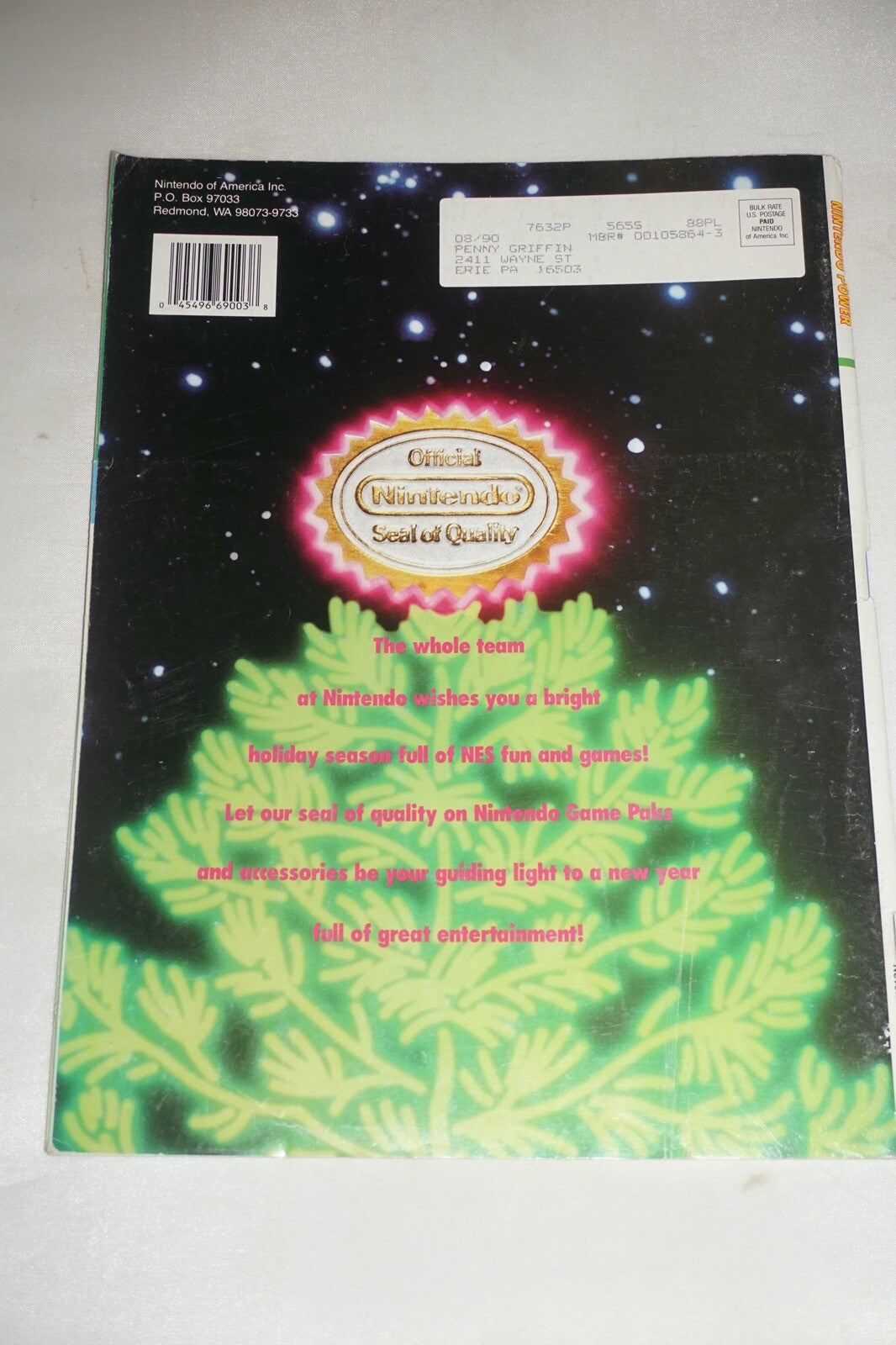 November/December 1989 Tetris Nintendo Power Magazine #4