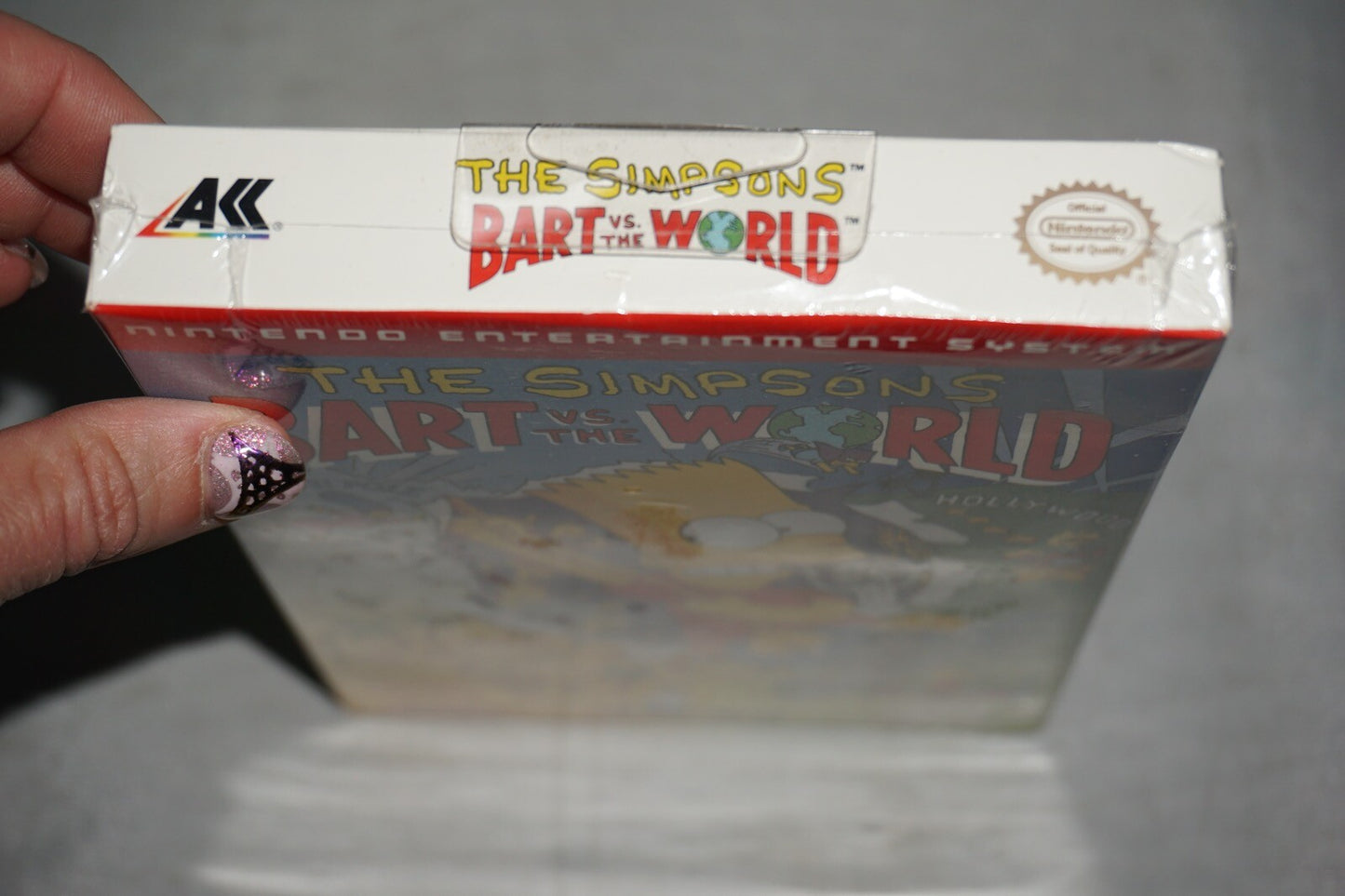 Simpsons Bart Vs The World (Nintendo NES) NEW Factory Sealed
