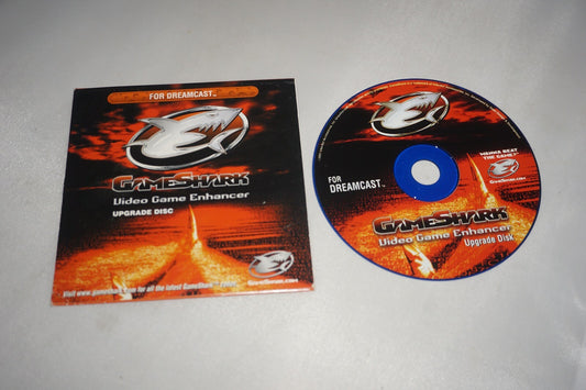 GameShark UPGRADE Disc (Sega Dreamcast) with Sleeve