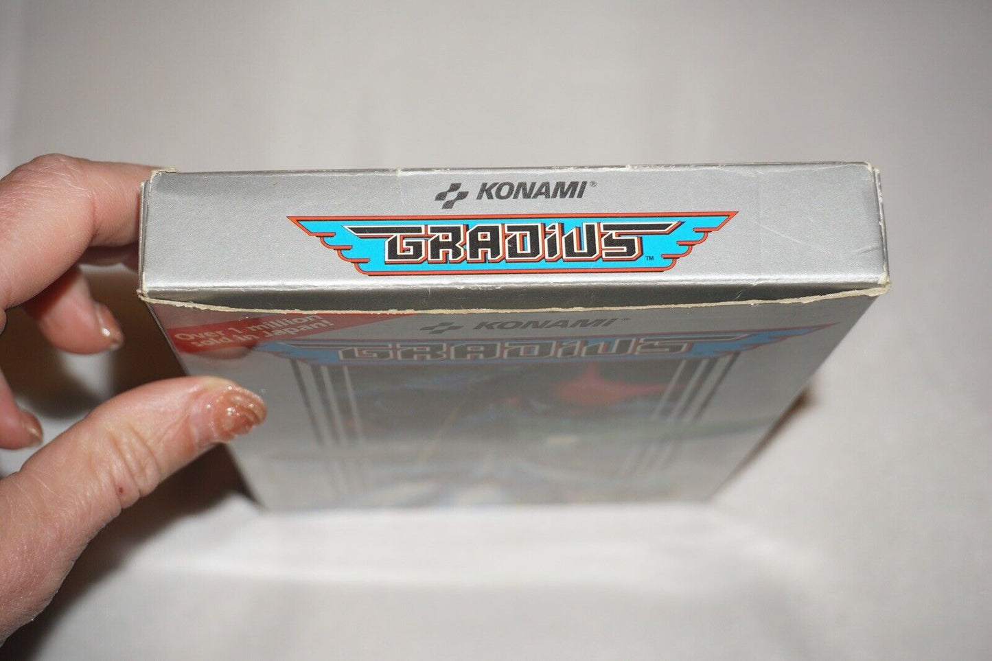 Gradius HANGTAB (Nintendo NES) Complete in Box CIB
