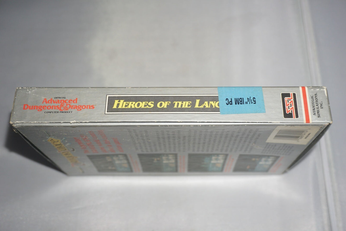 Advanced Dungeons & Dragons Heroes of the Lance (PC IBM) Complete in Box CIB