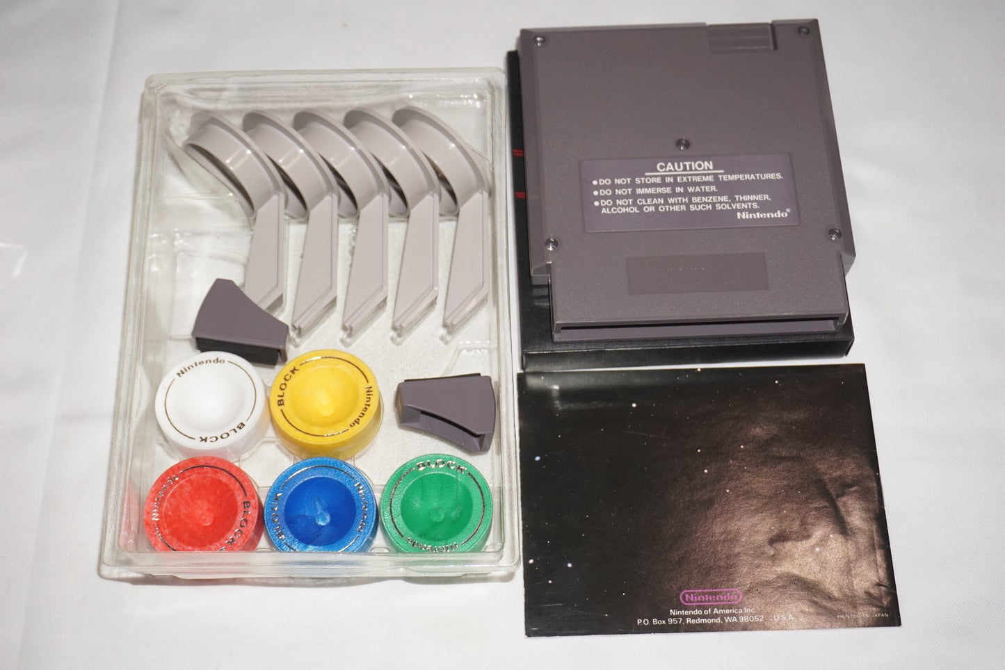 Stack Up (Nintendo NES) Complete in Box CIB