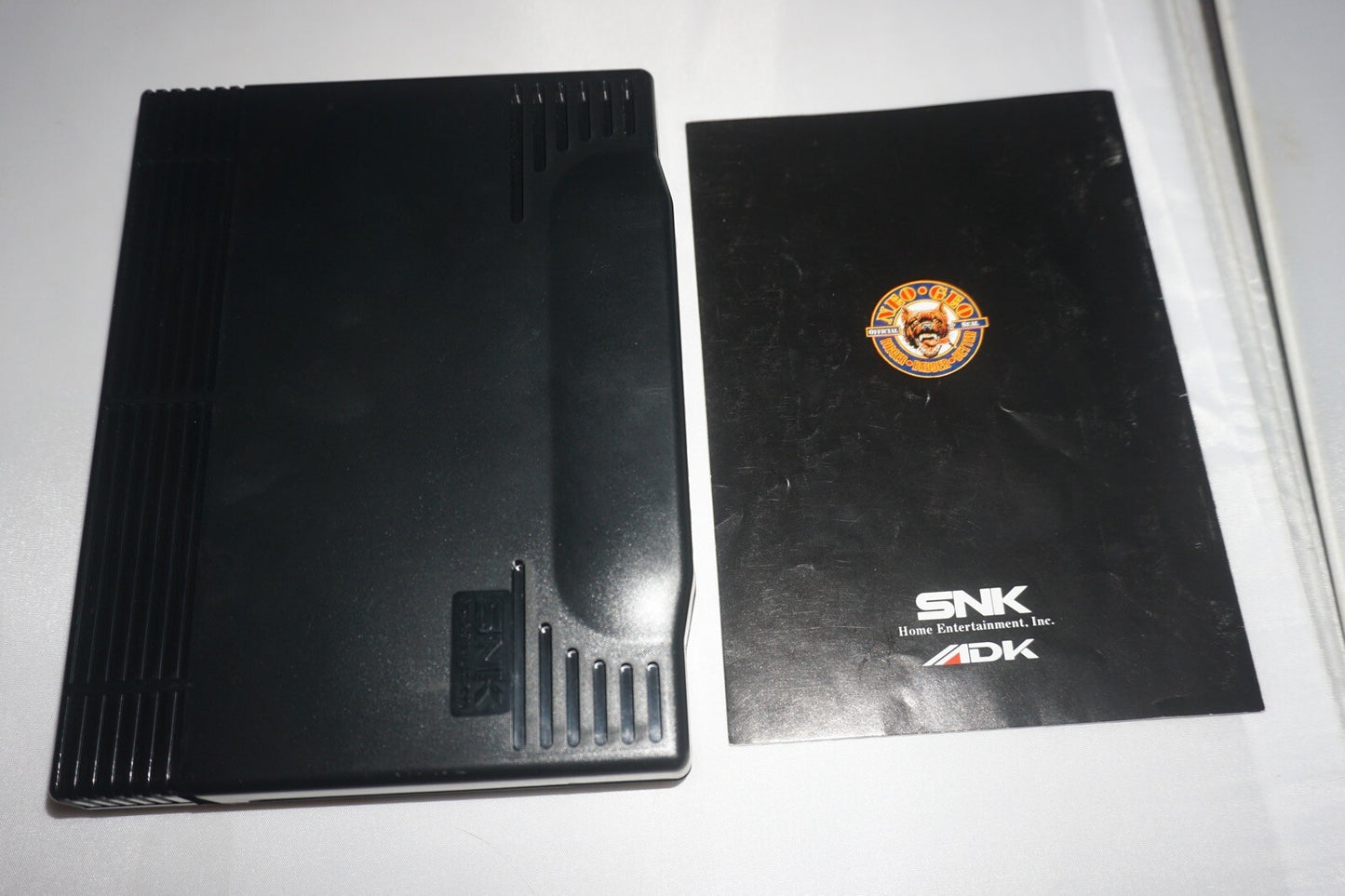 World Heroes 2 Dog Tag (Neo Geo AES English) Complete in Box