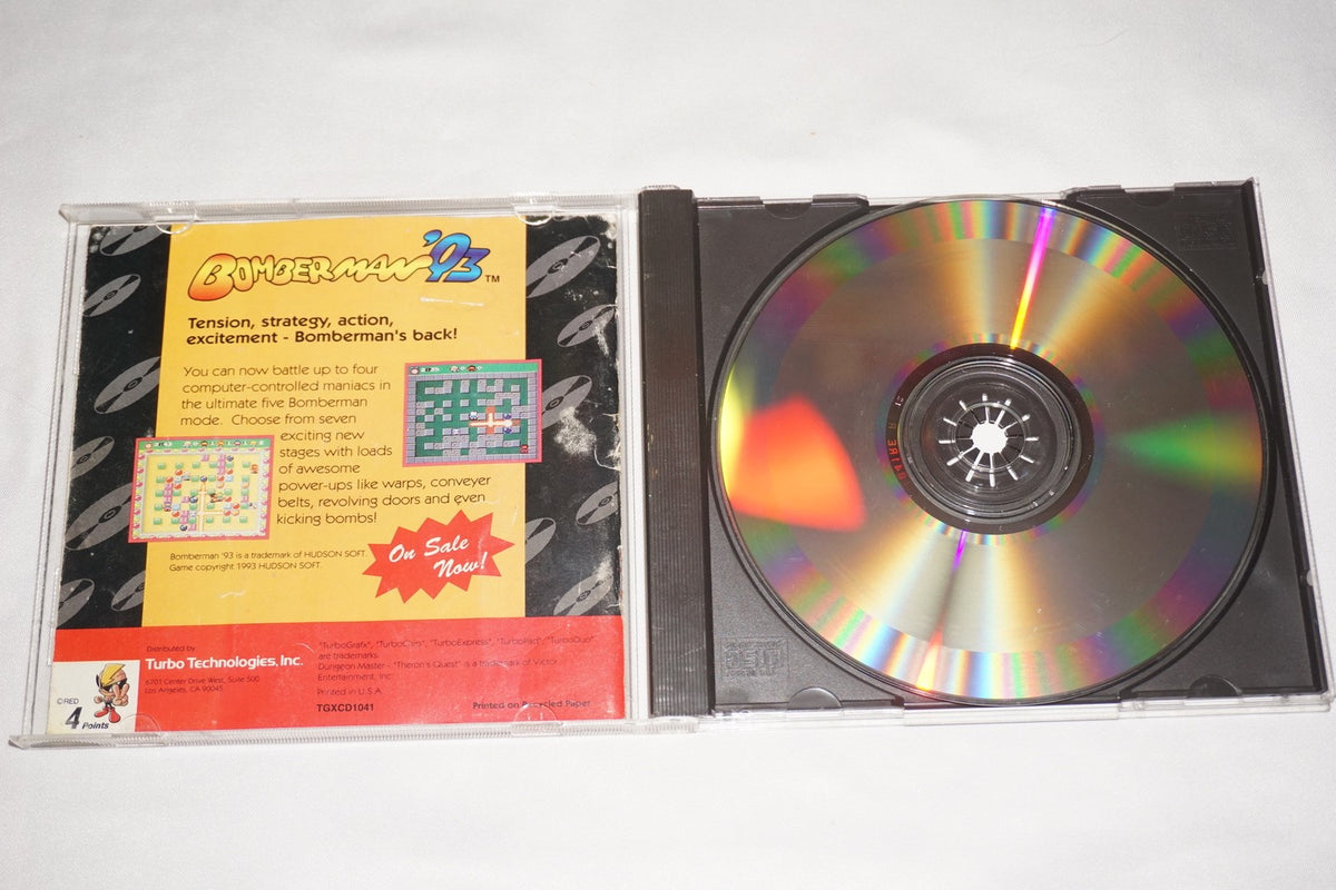 Dungeon Master: Theron's Quest (TurboGrafx CD TGCD Turbo Grafx) Complete