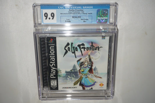 Saga Frontier (Sony Playstation ps1) CGC 9.9 A++ NEW Sealed