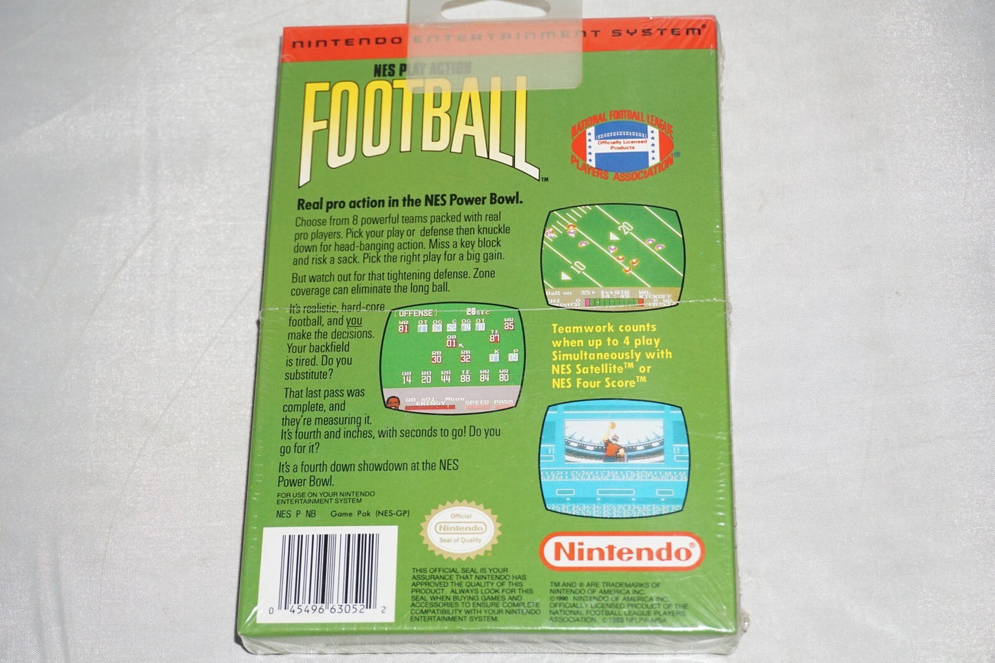 Nes Play Action Football (Nintendo NES) NEW Factory Sealed
