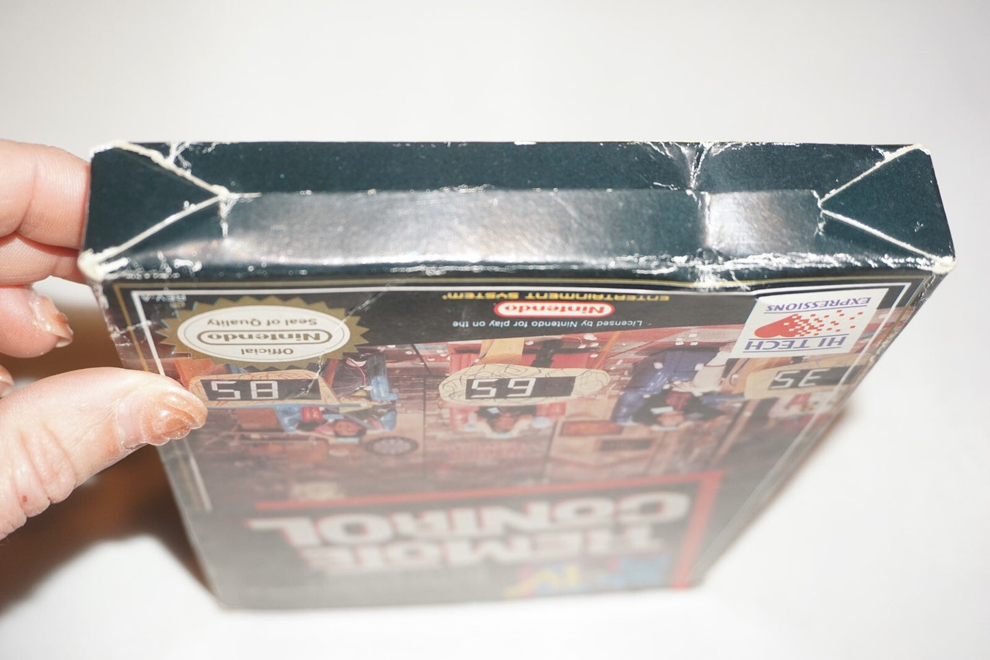 MTV Remote Control (Nintendo NES) Complete in Box w/ Reg CIB