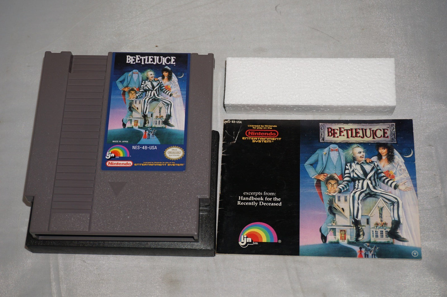 Beetlejuice (Nintendo NES) Complete in Box CIB