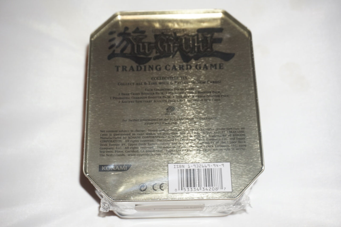Yu Gi Oh 2004 Collector’s Tin NEW Sealed MINT Obnoxious Celtic Guard YuGiOh