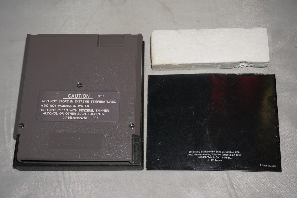 North & South (Nintendo NES) Complete in Box CIB