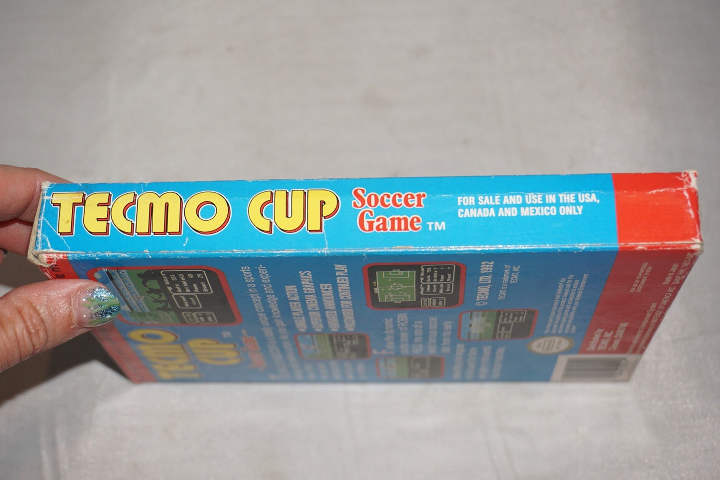 Tecmo Cup (Nintendo NES) with Box No Manual