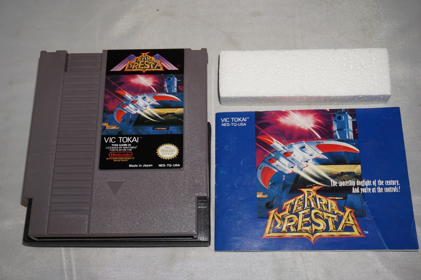 Terra Cresta (Nintendo NES) Complete in Box CIB