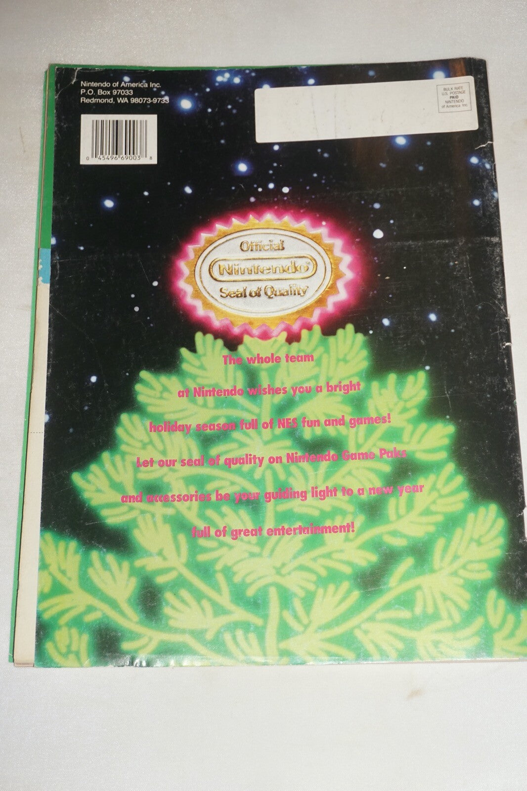 November/December 1989 Tetris Nintendo Power Magazine #3 Poster Guide