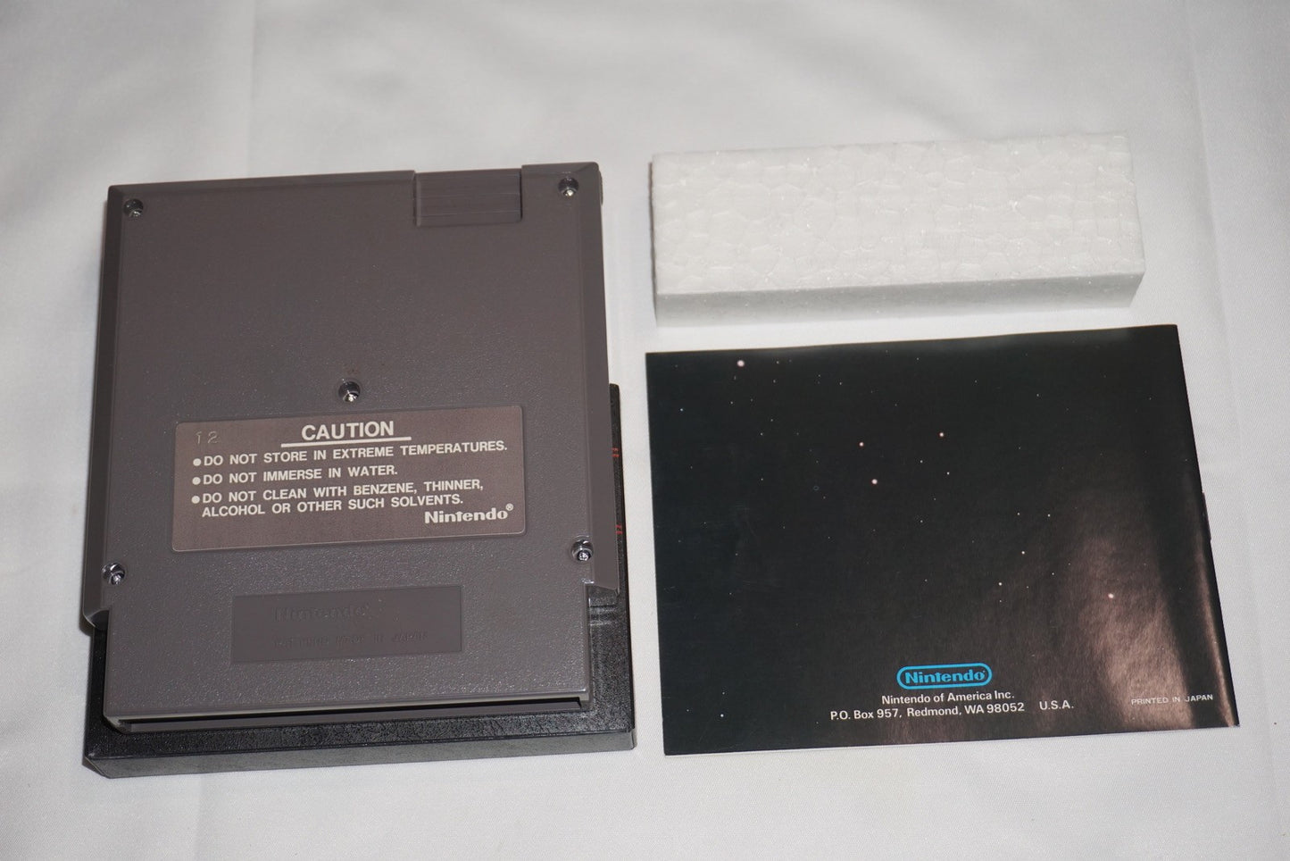 Slalom 5 Screw Hangtab (Nintendo NES) Complete in Box CIB