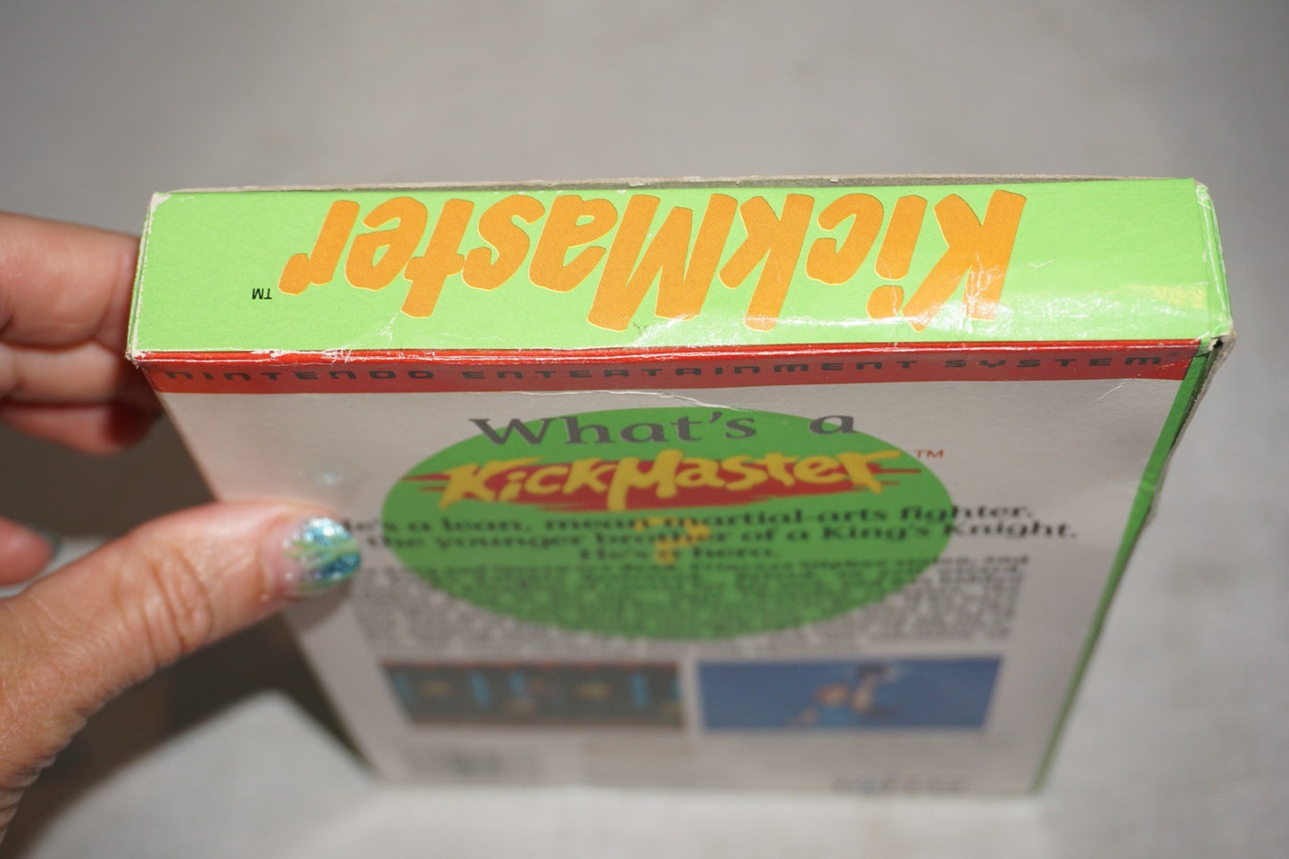 Kickmaster (Nintendo NES) Complete in Box CIB