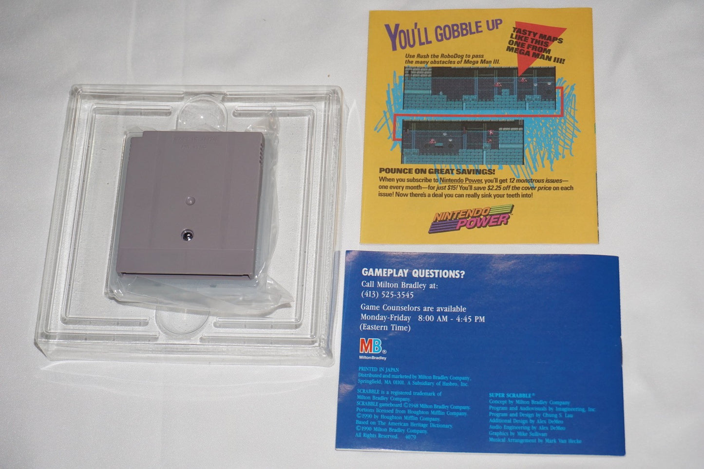 Super Scrabble (Nintendo Game Boy Gameboy) Complete in Box CIB