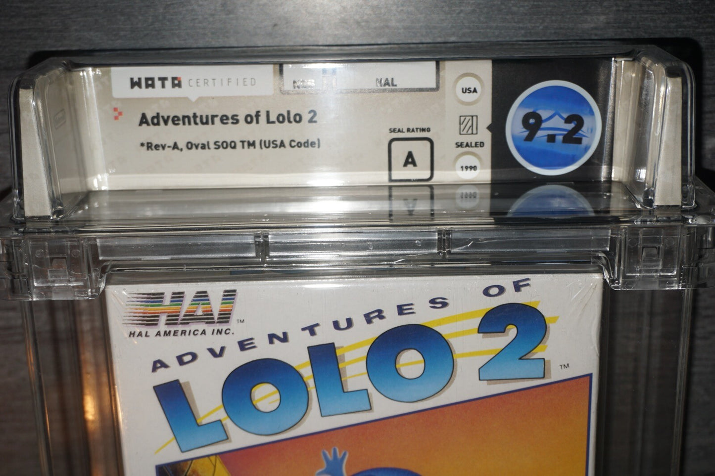 Adventures Of Lolo 2 (Nintendo NES) Wata 9.2 A NEW Factory Sealed