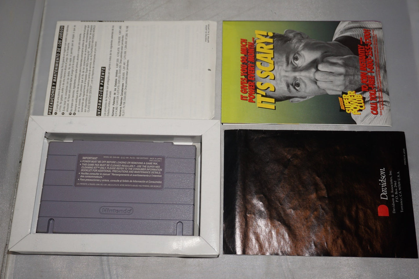 Math Blaster Episode One 1 (Super Nintendo SNES) Complete in Box CIB