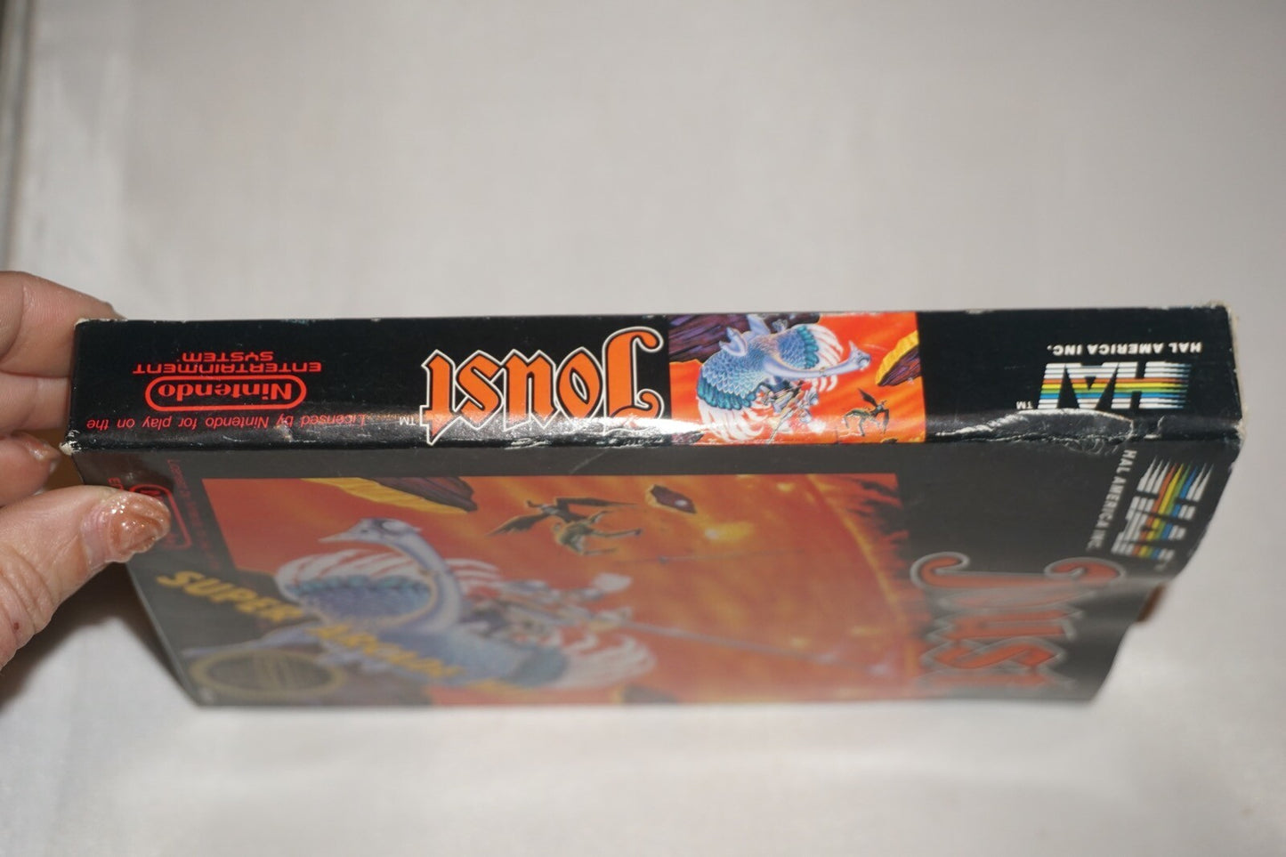 Joust (Nintendo NES) Complete in Box CIB #1