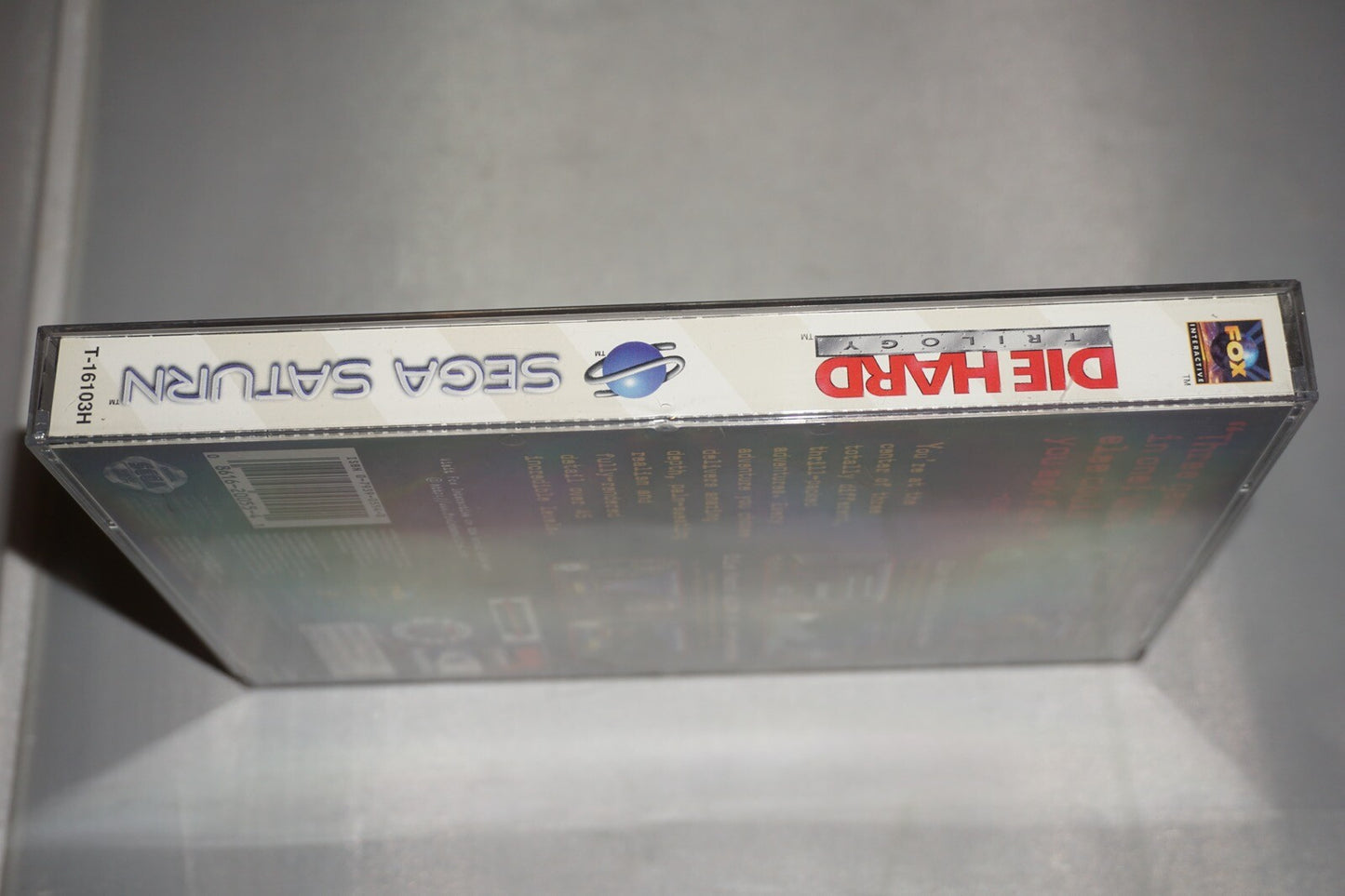 Die Hard Trilogy (Sega Saturn) Complete w/ Reg Card