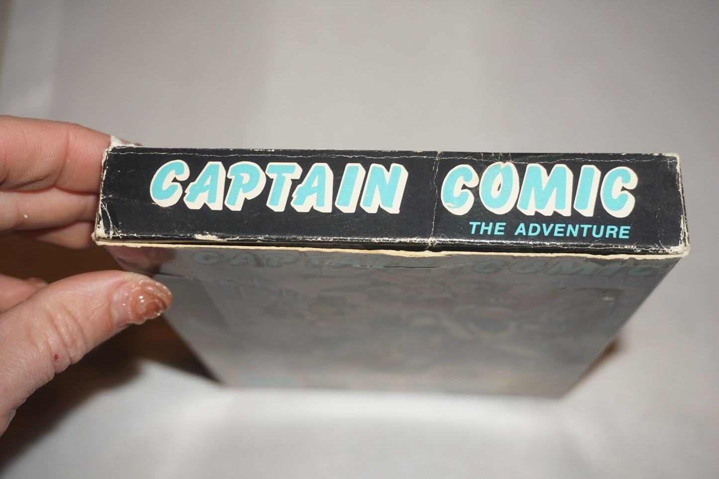 Captain Comic BLUE (Nintendo NES) Complete in Box CIB #1