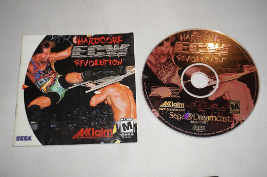 Hardcore ECW Revolution (Sega Dreamcast) with Manual Tested