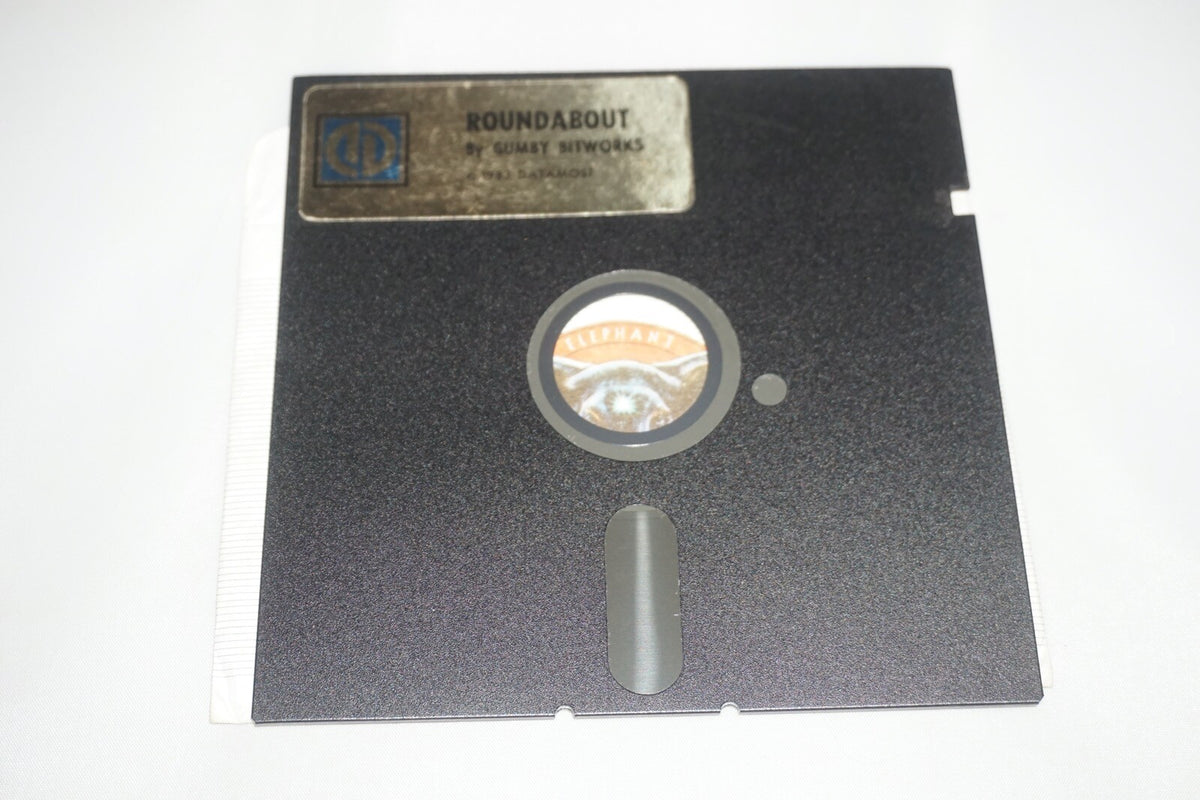 Roundabout (Apple II 2 5.25" Floppy) Disk Only