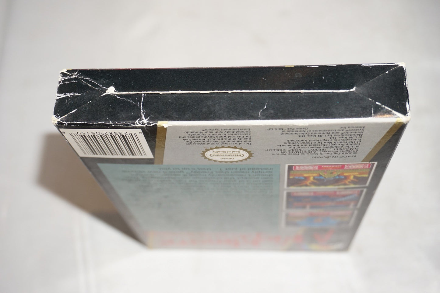 Nightmare On Elm Street (Nintendo NES) Complete in Box w/ Reg Card CIB