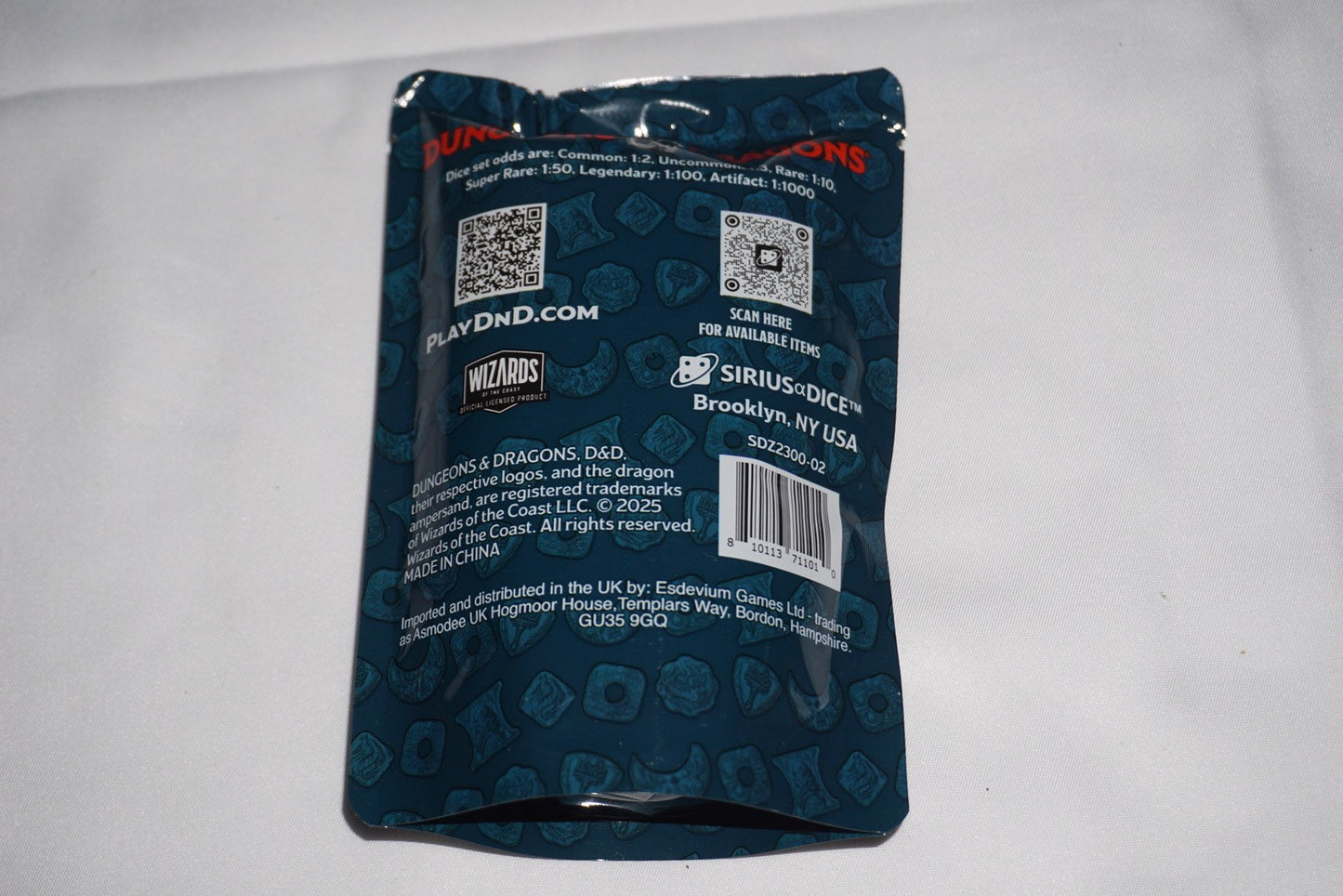 Xanathar's Treasure Packs Mystery Dice Dungeons & Dragons D&D NEW Sealed