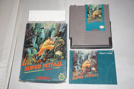 Super Pitfall (Nintendo NES) Complete in Box CIB #2