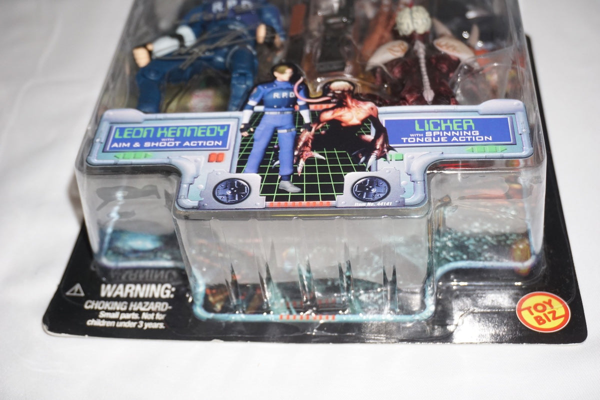 Resident Evil Leon Licker Palisades Figure Signed Autograph NEW Nick Apostolides