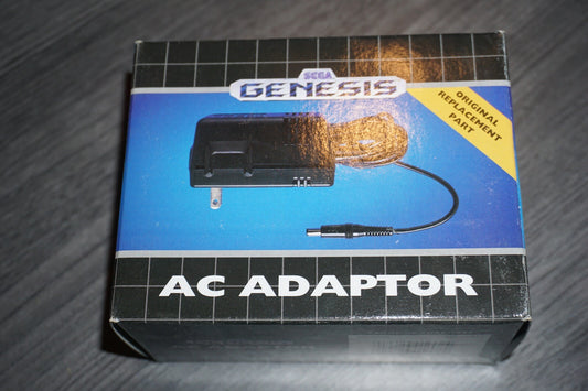 Ac Adaptor Official (Sega Genesis) NEW In Box Original Replacement Part