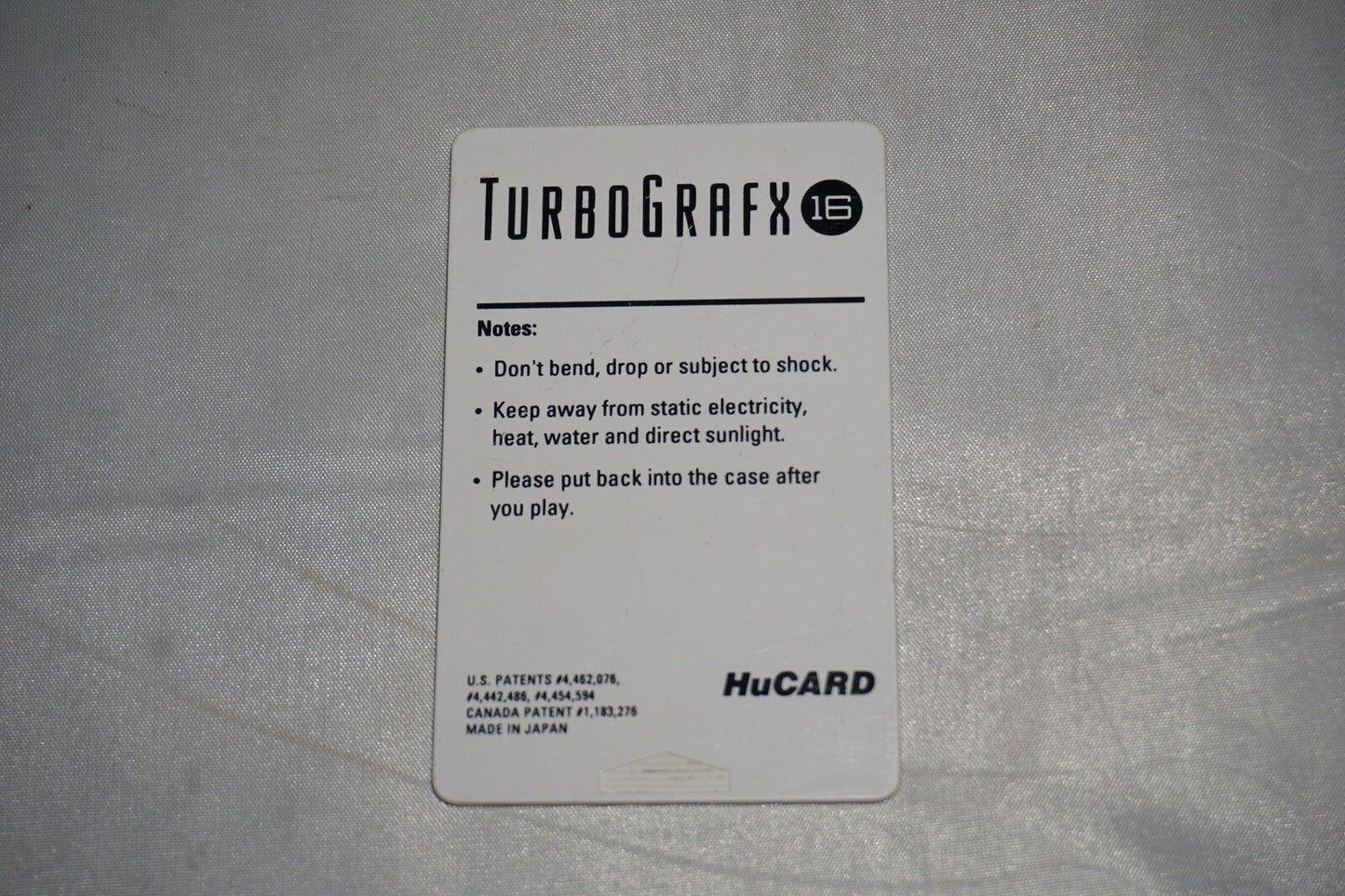 Aero Blasters (Turbo Grafx 16 tg16) Cart Only Turbografx