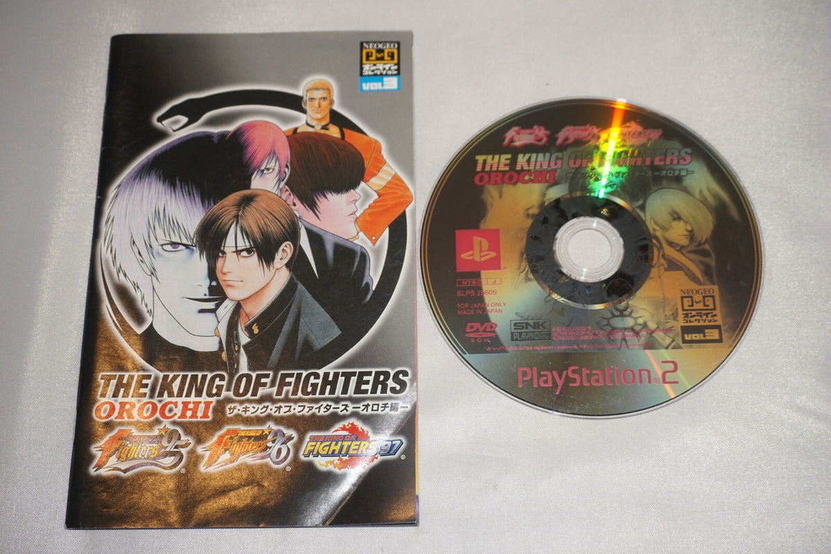King of Fighters Orochi Saga (Sony Playstation 2 ps2) w/ Manual JAPAN