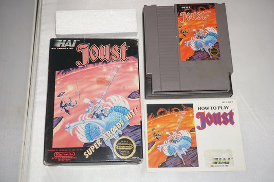Joust (Nintendo NES) Complete in Box CIB #2