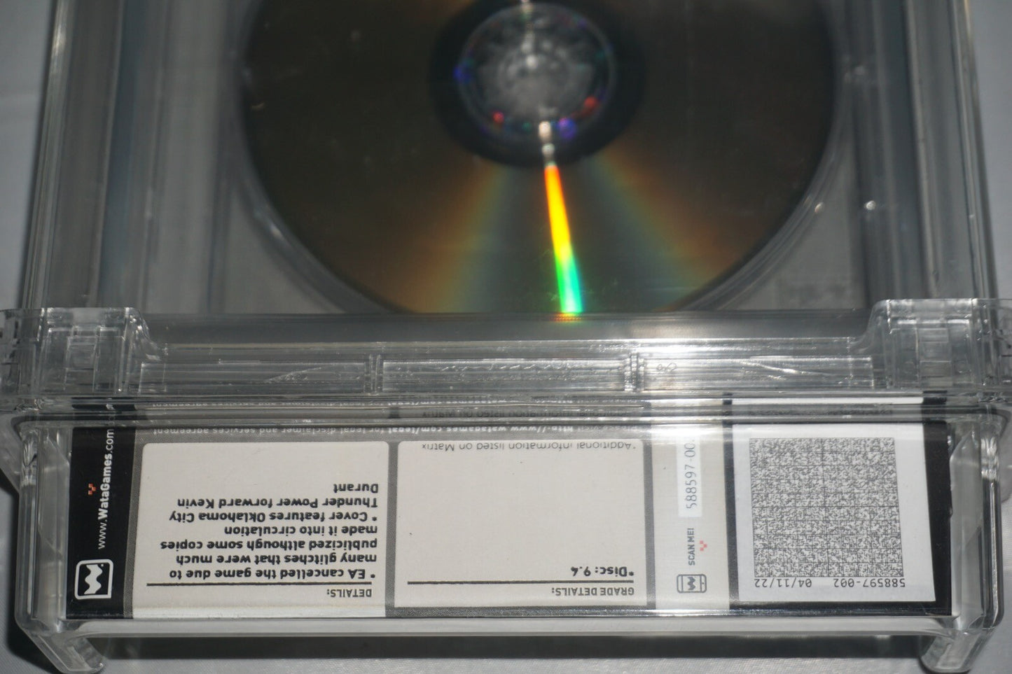 NBA Elite 11 (Microsoft Xbox 360) Disk Only WATA 9.4